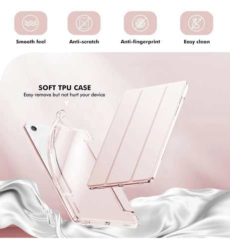 Funda Para Samsung Galaxy Tab S10 Lite/s10 Fe/s9 Rosa