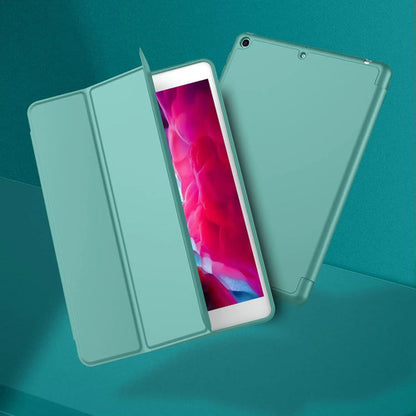 Funda Para iPad 9.7 Con Porta Lápiz Y Protección Completa Verde Musgo