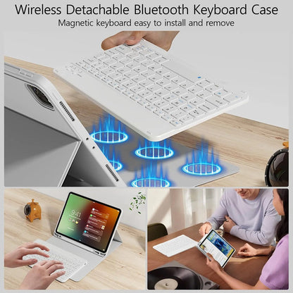 Funda Con  Teclado Para iPad Pro 11'' Gen Gris