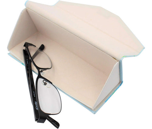 Estuche Magnético Plegable Para Lentes Negro