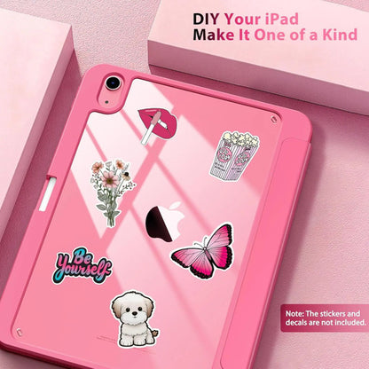 Funda Para iPad A16, 11va Gen 11'' 2025 Y 10ma Gen 10.9'' Rosa Chicle