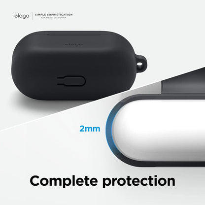 Funda De Silicona Elago Para AirPods 3ra Generación, Negra Negro