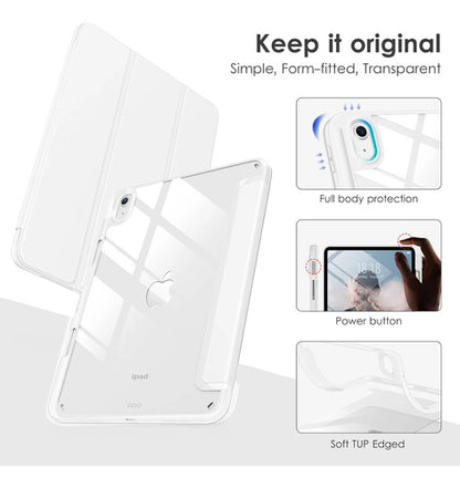Funda Para iPad (a16) De 2022 Y 2025 11' Y 10.9' Blanco