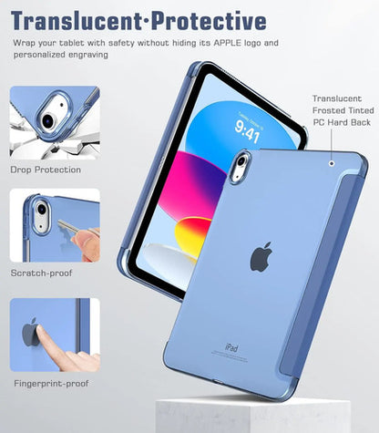 Funda Timovo Para iPad A16 11th Gen 2025 Azul Acero