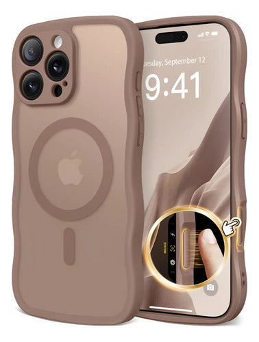 Funda Para iPhone 16 Pro Marrón