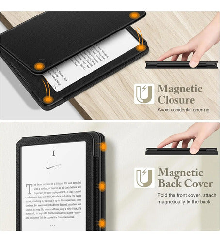 Funda Para Kindle Paperwhite 7 /6.8 Negro