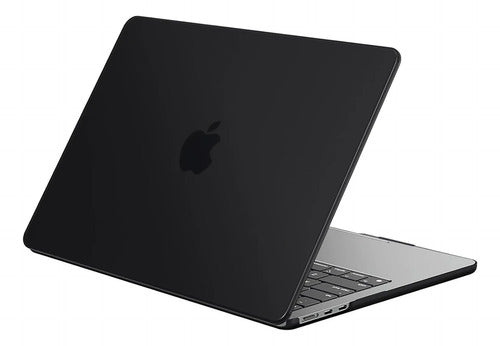 Carcasa Funda Transparente Para Macbook Air 13.6' Negro Mate