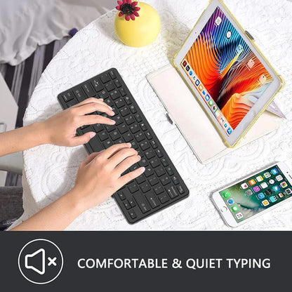 Teclado Bluetooth Taiyang Para iPad Y Dispositivos Bluetooth Negro