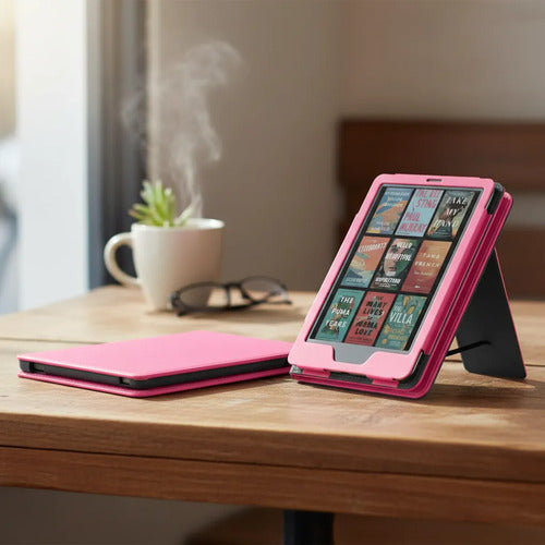 Funda Lainergie Para Kindle 6'' 11ª Gen, Cuero Pu, Soport...