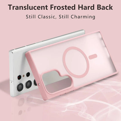 Funda Magnética Para Samsung Galaxy S23 Ultra Rosa