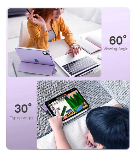 Funda Para iPad Mini 7 A17 Pro 8.3'' 2024 Violeta Oscuro