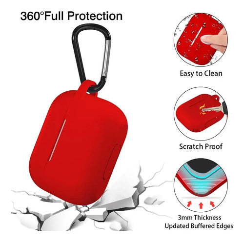 Funda De Silicona Para AirPods Pro 2 Rojo
