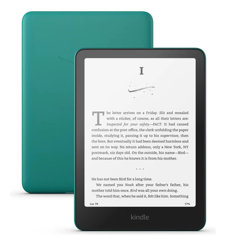 Kindle Paperwhite 16 Gb Jade, Pantalla 7  Sin Reflejos Verde
