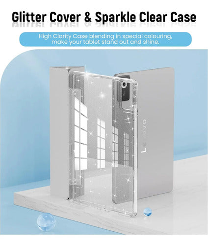 Funda Para Lenovo Idea Tab 11 Con Soporte Plateado