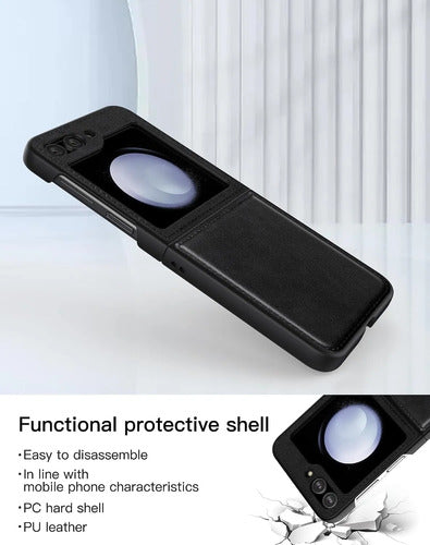 Funda Para Samsung Galaxy Z Flip 5 5g (2023) Negro