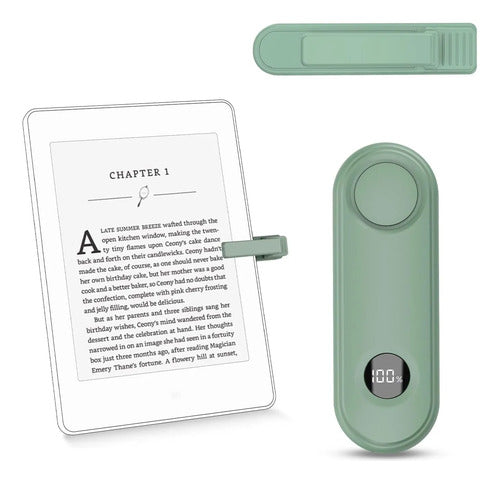 Girador De Páginas Con Control Remoto Para Kindle Paperwhite Verde