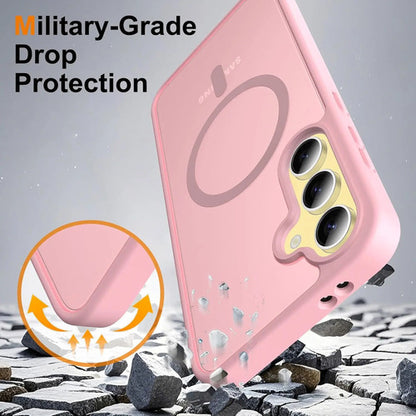 Funda Magnética Antigolpes Para Samsung Galaxy Rosa