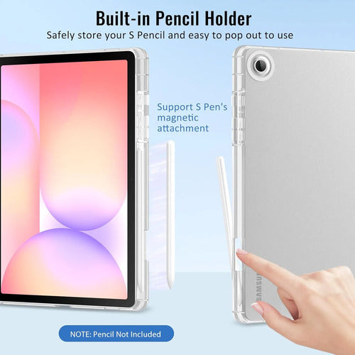 Funda Para Samsung Galaxy Tab S10 Lite Plata