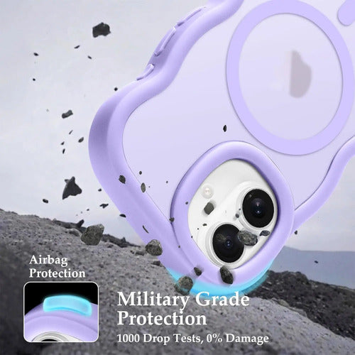 Funda Nzenguer Para iPhone Con Correa Lavanda