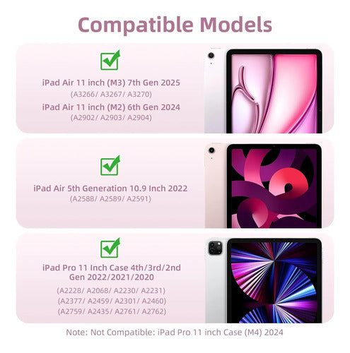 Funda Para iPad Air 11'' Y Pro 11''