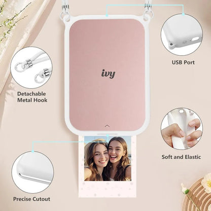Funda De Silicona Para Impresora De Fotos Canon Ivy 2 Mini Blanco