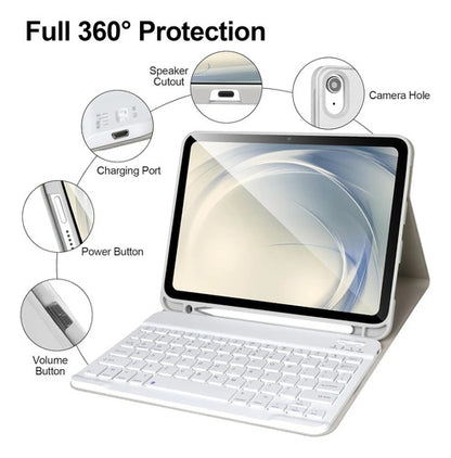 Funda Con Teclado Bluetooth Para iPad 11/10th Gen