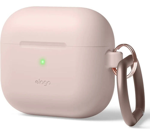 Funda De Silicona Elago Para AirPods 3ra Generación Rosa Claro