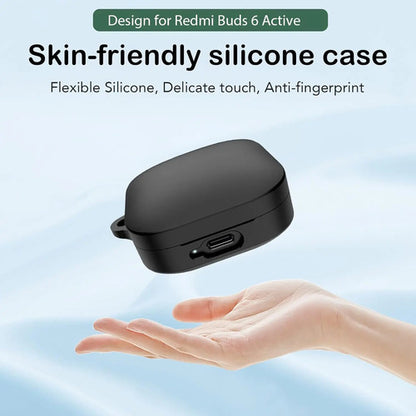 Funda Protectora De Silicona Para Audífonos Redmi Buds 6 Negro