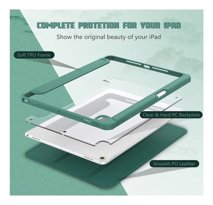 Funda Para iPad Pro De 10.5 Pulgadas 2017 C/ Soporte Lapiz Verde Oscuro