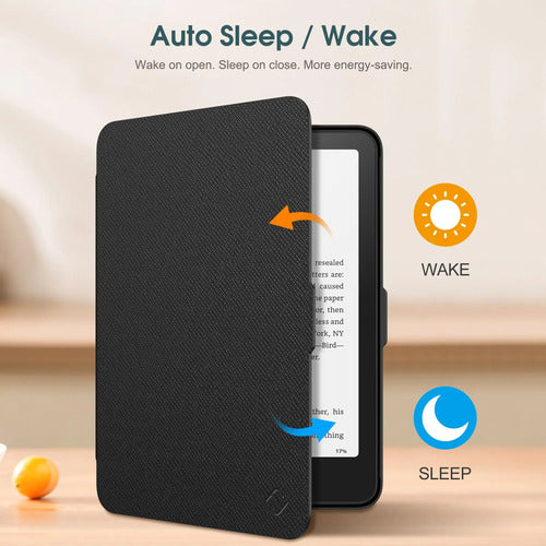 Funda Para Kindle Paperwhite, Gen 2024 Negro