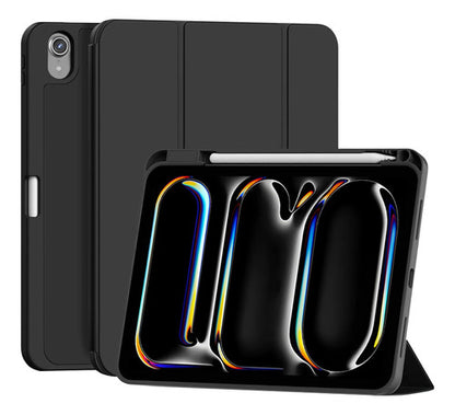 Funda Para iPad A16 / 11 Generacion Con Soporte Para Lápiz Negro