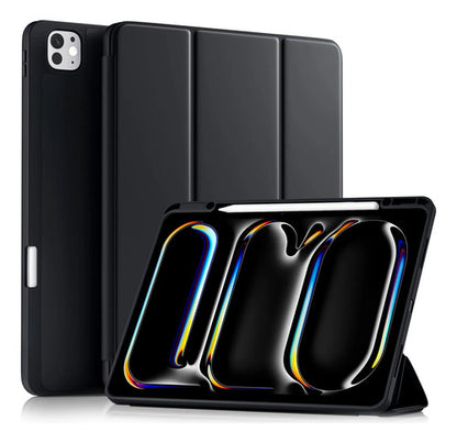 Funda Akkerds Para iPad Pro 13' Con Soporte Para Lápiz Negro