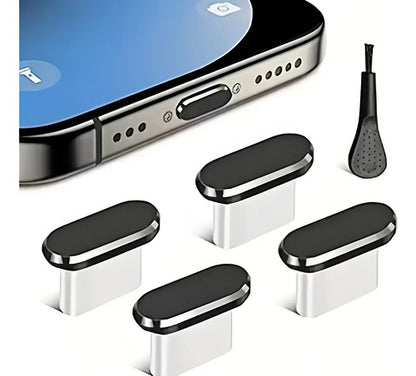 Tapones Antipolvo Tipo C Para Celulares Puerto De Carga