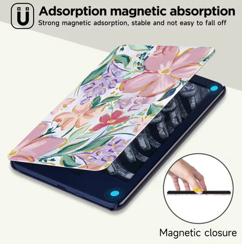 Funda Para Kindle 12 Generacion 2024 De 7  Floreado