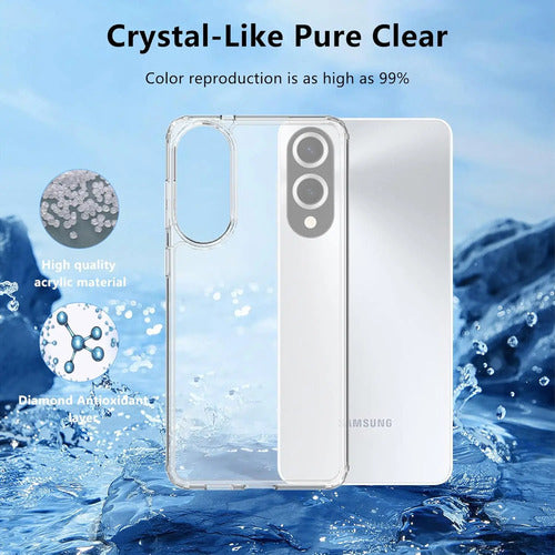 Funda Para Samsung Galaxy S25 Edge Con Protector Transparente