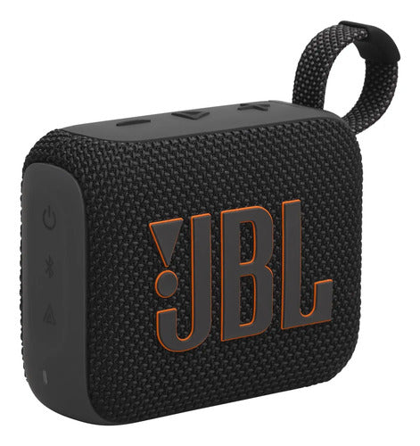Jbl Go 4 - Parlante Bluetooth Mini Portátil Y Robusto, Negro Negro