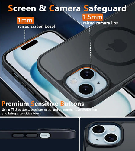 Funda Para iPhone 15 Negro