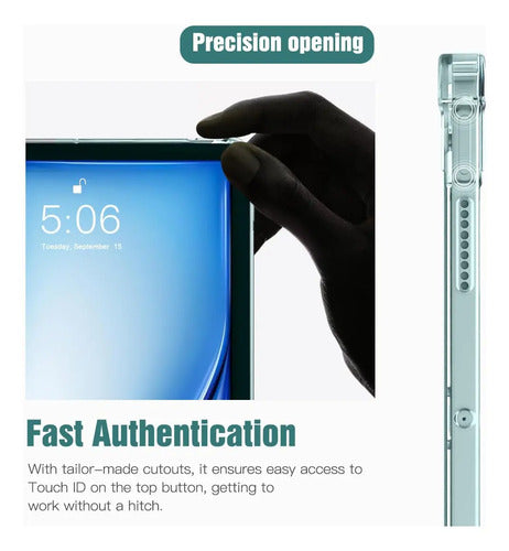 Funda Transparente Para iPad Air 11' (m2) 2024 Claro