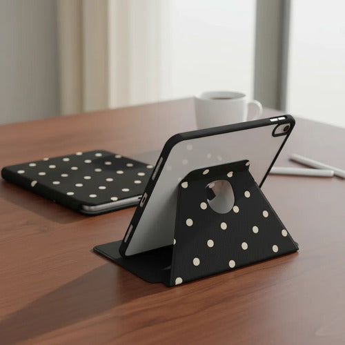 Funda Para iPad Con Soporte Para Lápiz Lunares