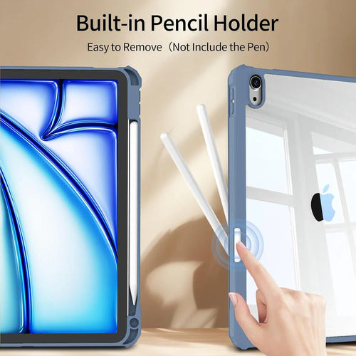 Funda Para iPad (a16) De 2022 Y 2025 11' Y 10.9' Azul Jean