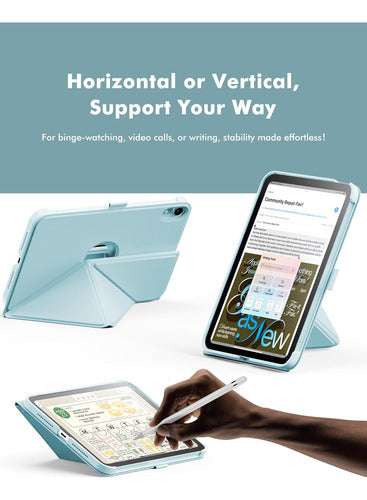 Funda Para iPad Mini 7 (a17 Pro) 2024 Azul