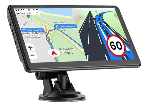 Gps Navegador Para Auto Camión Rv, Mapa 2025, Pantalla Tact