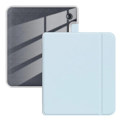 Funda Para Kobo Libra Color 7 Pulgadas Azul Claro Lisa