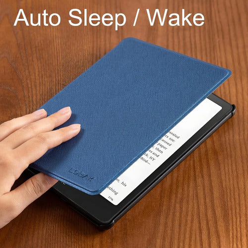Funda Premium Para Kindle Paperwhite 12ª Generación 2024 7 Azul