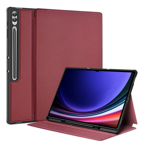 Funda Para Samsung Galaxy Tab S10/s9 Ultra Rojo