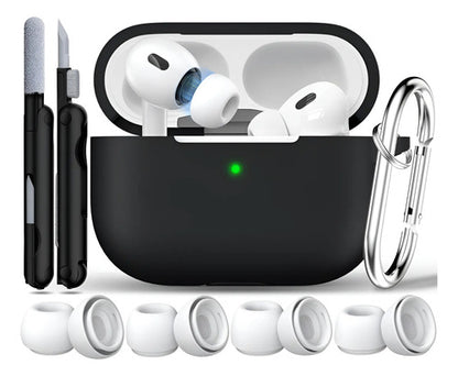 Estuche Compatible Con AirPods Pro 2 Negro