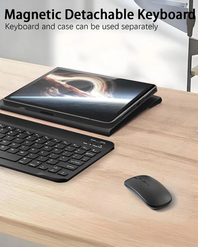 Funda Con Teclado Para Samsung Galaxy Tab  S11 Ultra Negro