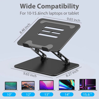 Soporte Ajustable Para Laptop Gogoonike Negro