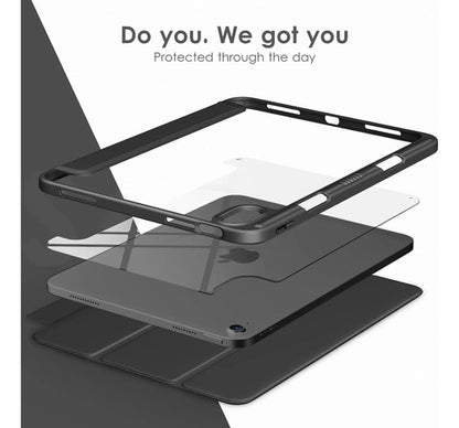 Funda Para iPad (a16) De 2022 Y 2025 11' Y 10.9' Negro