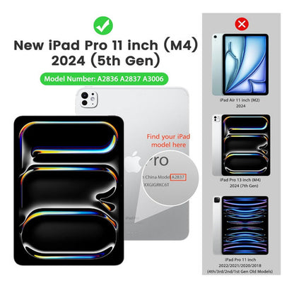 Funda Moko Para iPad Pro De 11'' M4 2024 (5a Gen) Negro